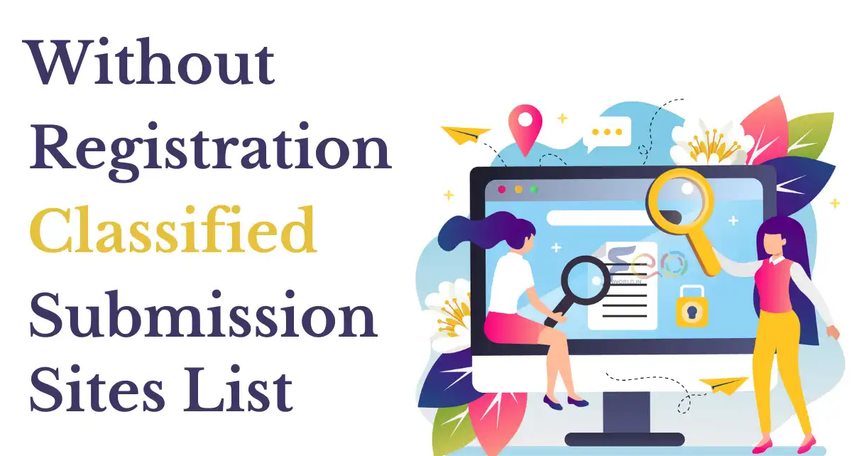 Without Registration Classified Submission Sites List