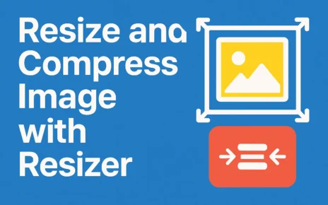 Resize and Compress Image width Resizer