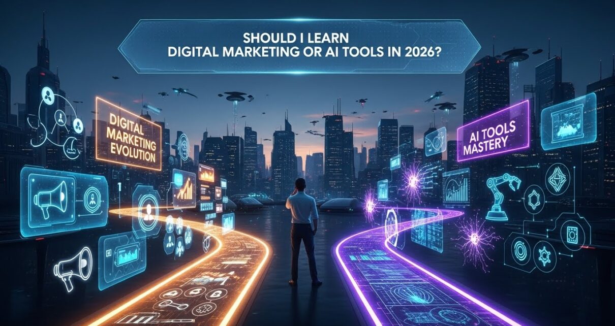 Should I Learn Digital Marketing or AI Tools in 2026?