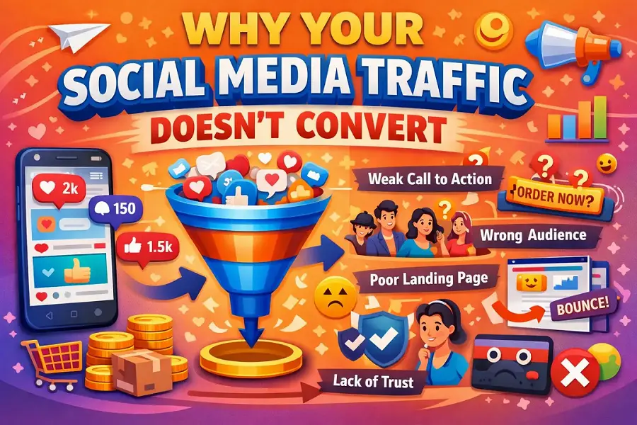 Why Your Social Media Traffic Doesn't Convert