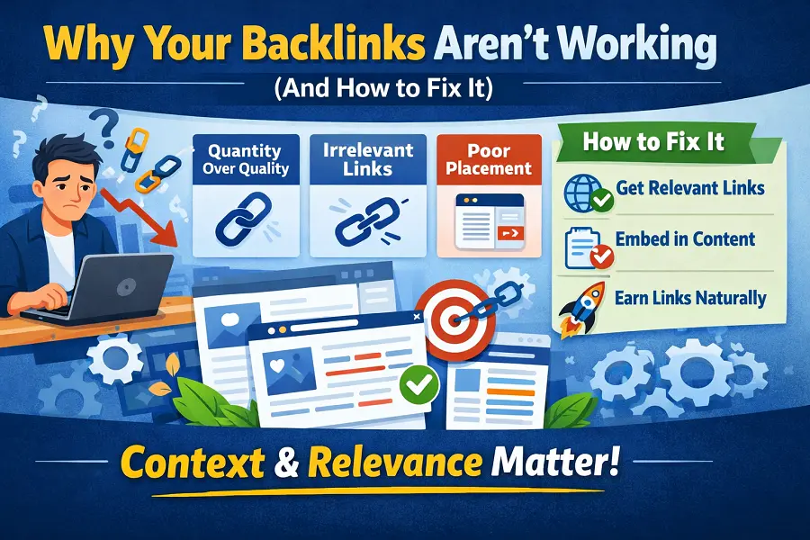 Why Your Backlinks Aren’t Working