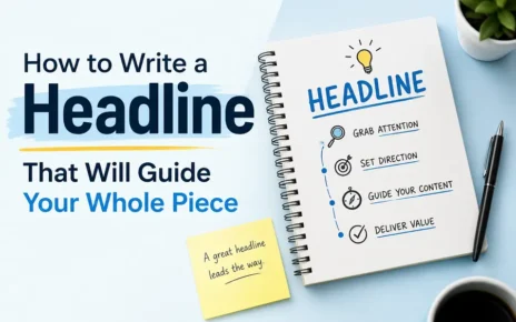 How to Write a Headline That Will Guide Your Whole Piece