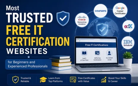 Most Trusted Free IT Certification Websites for Beginners and Experienced