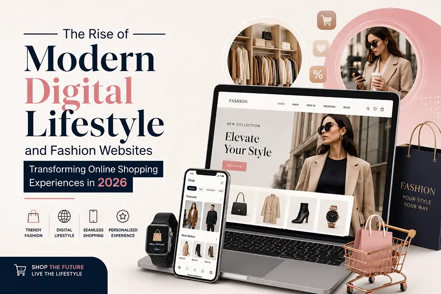 The Rise of Modern Digital Lifestyle and Fashion Websites Transforming Online Shopping Experiences