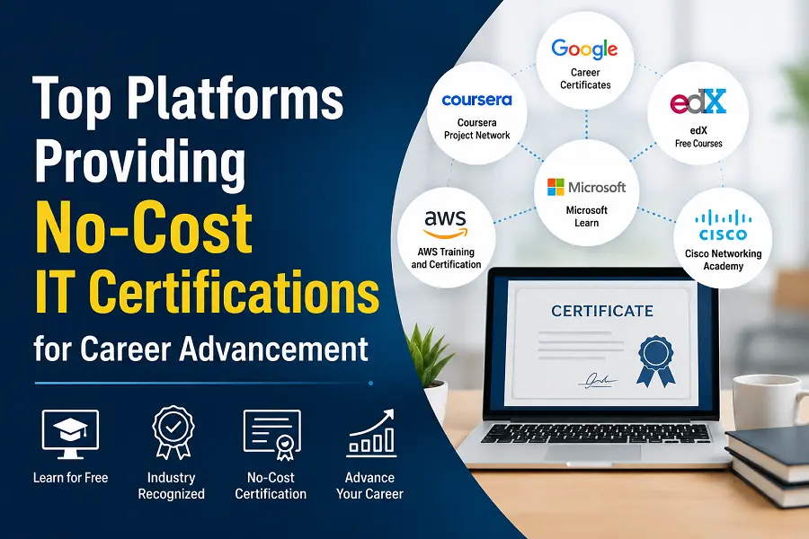 Top Platforms Providing No-Cost IT Certification