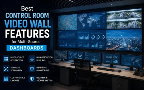 large indoor LED display wall