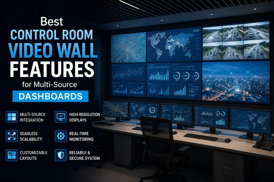 large indoor LED display wall