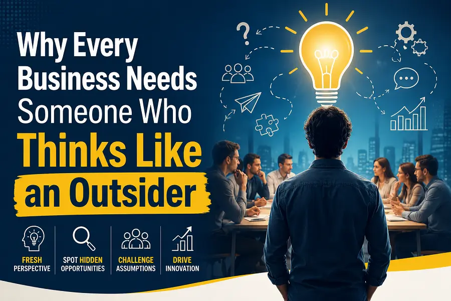 Why Every Business Needs Someone Who Thinks Like an Outsider