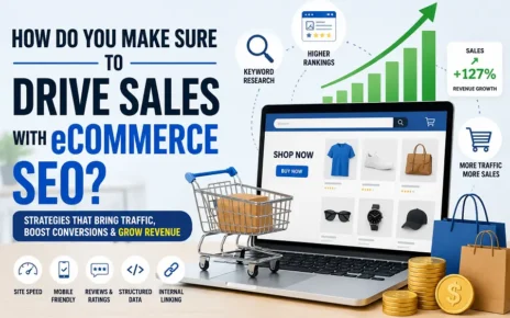 How Do You Make Sure To Drive Sales With eCommerce SEO?