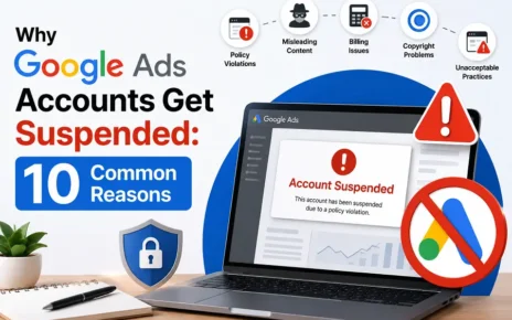 Why Google Ads Accounts Get Suspended