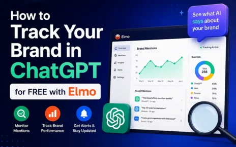 ChatGPT brand tracking with Elmo