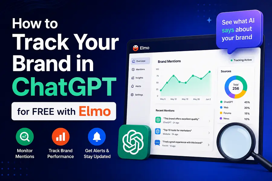 ChatGPT brand tracking with Elmo