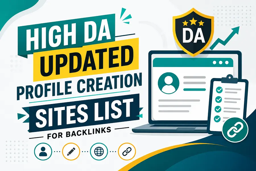 Profile Creation Sites List