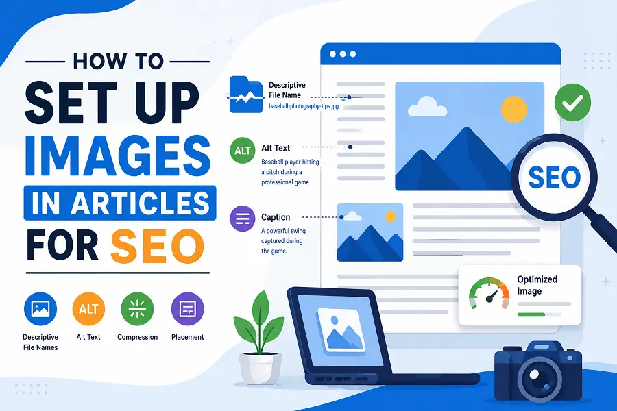 How to Set Up Images in Articles for SEO