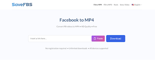 Facebook to MP4