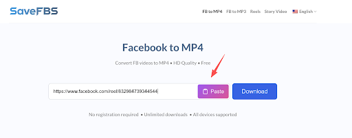 Facebook to MP4