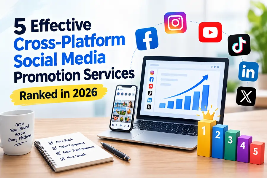 5 Cross-Platform Social Media Promotion Services