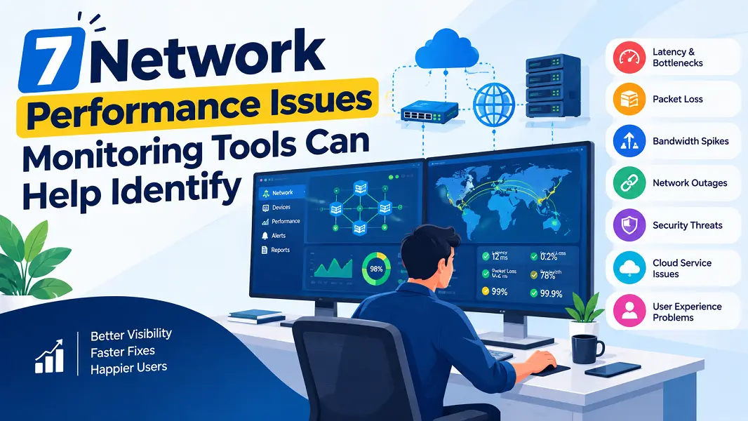 7 Network Performance Issues Monitoring Tools Can Help Identify