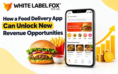 Food Delivery Revenue Growth Banner