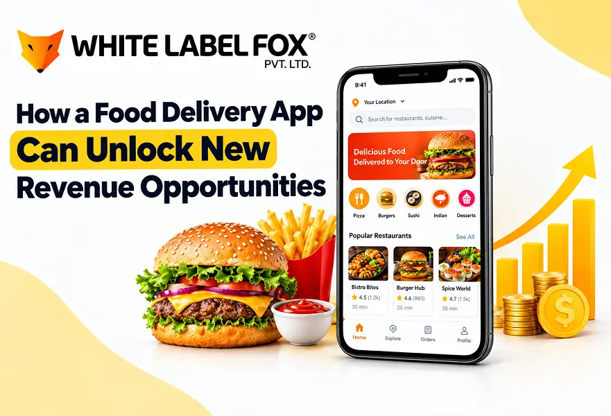 Food Delivery Revenue Growth Banner