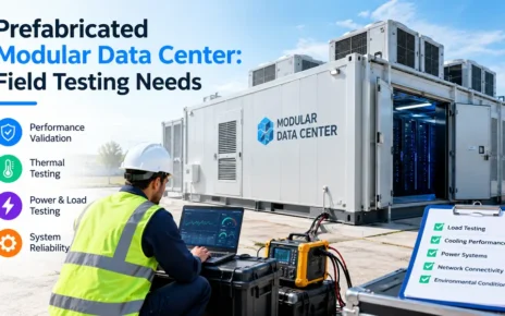 Prefabricated Data Center Field Testing