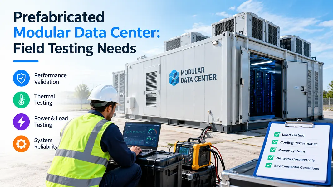 Prefabricated Data Center Field Testing
